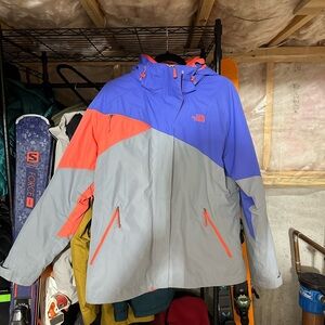 North Face Two Layer Ski Jacket